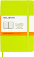 Moleskine Classic Notebook, Hard Cover, Pocket (3.5" x 5.5") Ruled/Lined, Lemon Green, 192 Pages...