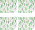 Cactus Wrapping Paper for Women Men, Green Cacti with Pink Yellow Flowers Tropical Gift Wrap Paper, 19.7x27.5 Inch Folded Flat Green Plant Art Pap...