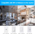 Mlambert 12 Pack Dimmable T6 LED Bulbs,4W Equal 40W e12 Candelabra Bulb 5000K,Clear 4W E12 Edison Bulb for Chandelier,Light Bulb E12 Candelabra Bu...