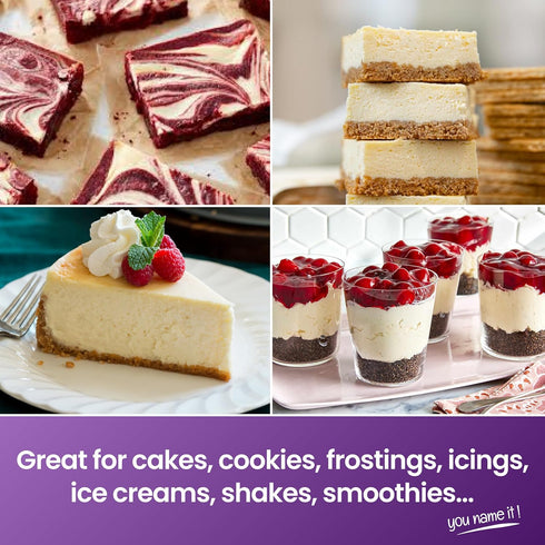 LorAnn Oils Cream Cheese Bakery Emulsion: True Essence, Ideal for Boosting Fruit Tones in Cakes, Cookies & Desserts, Gluten-Free, Keto-Friendly, E...