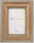 Lawrence Frames 4x6 Weathered Wood With Verdigris Wash Picture Frame (733146)...