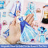 Magnetic Dress Up Dolls, Magnetic Princess Dress Up Paper Dolls, Magnetic Dress Up Dolls for Girls Ages 4-7 Learning Created Imagine Set Birthday ...