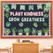 Qilery 50 Pcs Plant Bulletin Board Decoration Plant Kindness Grow Greatness Bulletin Board Cutouts Positive Greenery Plant Bulletin Board Set for ...