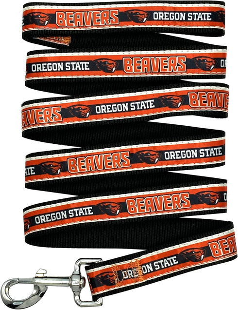 Pets First Collegiate Pet Accessories, Dog Leash, Oregon State Beavers, Medium...