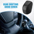 Gear Shift Lever Cover Automotive Interior Gear Shift Knob Trim for Lexus NX 250 2022 2023 Carbon Fiber Pattern Black...