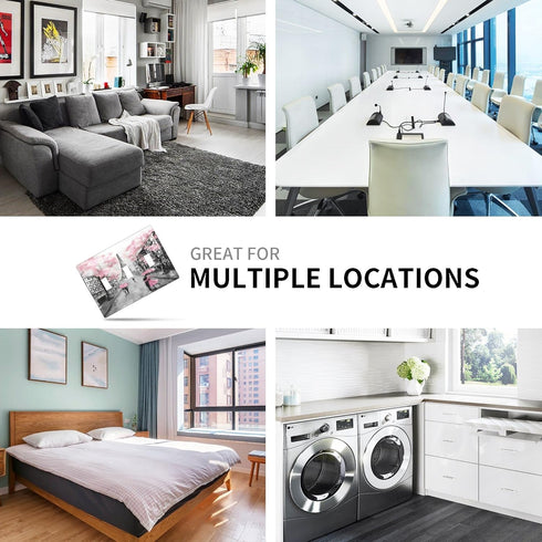 Paris Eiffel Tower Light Switch Cover Triple Toggle Wall Plate 3 Gang Switch Plate Covers Pink Decorative Lightswitch Cover Plate, 4.50 x 6.38 Inc...