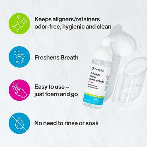INVISALIGN Aligner Cleaning Foam 55 ml...