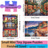 Small Jigsaw Puzzles for Adults 150 Pieces Vintage Streetscape Mini Jigsaw Puzzles Oil Painting Challenging Mini Puzzles Tiny Jigsaw Puzzles 6 x 4...