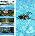 Pool Skimmer - Pool Skimmer Net with 5 Aluminum Pole Sections 67'', Skimmer Net with Fine Mesh Net for Cleaning Leaf of Swimming Pools, Spas, Hot ...