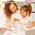 LUDUKOO Clay Bead Bracelet Kit, 2370Pcs Flat Polymer Clay Heishi Beads Bracelet Making Kit for Girls Adults, DIY Friendship Bracelet Kit with Gold...