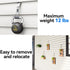 Vinyl Siding Hooks Hanger 10 Pack, Heavy Duty Siding Clips for Hanging on Patio, No-Hole Needed Stainless Steel Siding Hook to Decor Wreath Things...