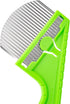Nisaku NJP2510 Zassou Burush Sidewalk Crack Weeder, Japanese 3 Curved Blade, 8-Inch Ergonomic, Stainless Steel/Green Plastic Handle...
