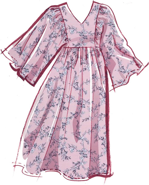 McCall's Misses' Dresses Sewing Pattern Kit, Design Code M8312, Sizes LRG-XLG-XXL...