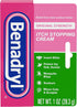 Benadryl Original Strength Anti-Itch Cream, Bug Bite Itch Relief, Diphenhydramine HCl Topical Analgesic & Zinc Acetate Skin Protectant, Great for ...