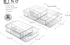 BINO | 7-Section Expandable Plastic Drawer Organizer | Makeup Storage | Space-Saving Makeup Storage | BPA - Free Material | Home Essential | Bathr...