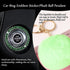9-Pack Fluffy Car Accessories Set,Silence Shopping Fluffy Steering Wheel Cover Winter Warm Fur Steering Wheel Cover Fuzzy Car Decoration Accessori...