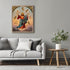 Posterizer 1 pcs-Christ in majesty with black and white putti painting poster-Religious Posters-Gifts for Christians- unframed wall art...