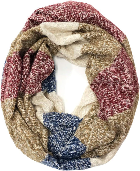 Wrapables® Winter Warm Knitted Infinity Scarf and Beanie Hat Set...