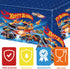 3pcs Hot Birthday Decorations Tablecloth Racing Car Themed Large 107x53.9 Inches Birthday Decorations Disposable Waterproof Table Covers for Birth...