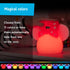 Disney Minnie Mouse Squishy Light, Color Changing, Night Light for Kids, USB Lamp, Battery Operated, Dimmable, Ideal for Bedroom, Playroom, Living...