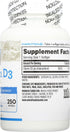 365 Everyday Value, Vitamin D3 1000 IU, Capsule, 250 ct...