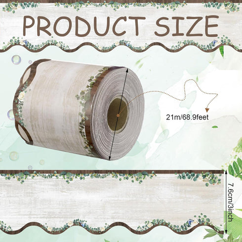 68.9 Feet Scalloped Bulletin Board Border Rustic Farmhouse Home Sweet Rolled Border Trim Inspirational Quotes Growth Mindset Motivational Classroo...