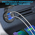 12V USB Outlet Qidoe 38W Dual USB Quick Charge 3.0 with Voltmeter Switch Aluminum Car Charger for Marine Car Truck Motorcycle Boat......