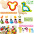 GET FRESH Sandwich Cutters and Sealers for Children – 17-pcs Stainless Steel Sandwich Sealers and Veggie Cutters for Kids – Dino Mouse Metal Bread...