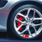 8 pcs Wheel Rim Decal Stripes Car Decals Reflective Car Stickers Automotive Decals Hash Stripe Stickers for 18-21 inch Wheels Tire Rim Safety Deco...