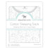 Amazing Baby Cotton Sleeping Sack, Wearable Blanket with 2-way Zipper, Sterling Confetti, Small (0-6 mo)...