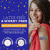 Glitter Bandages for Kids -(100 Count Box) Adhesive Bandage Strips w/Colorful Glitter Design & Latex-Free Individually Wrapped Strips for First Ai...