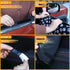 2 Pcs Car Door Protector Pet Dog Paw Prints Car Door Cover Protector Waterproof Scratching Nonslip Universal Fit Car Door Guard with Storage Pocke...