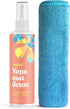 ASUTRA Yoga Mat Cleaner Spray (Calming Citrus), 4 fl oz - No Slippery Residue, Organic Essential Oils, Deep-Cleansing for Fitness Gear & Gym Equip...