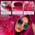 MyEyeglassCase Hard Sunglasses case - Women Glasses Case Holder - Large Durable Eyeglass Case Hard Shell with Pouch & Cloth...