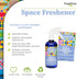 Space Freshener Starter Kit, Lemongrass Essential Oil - Car and Air Fresheners for Home, Natural Odor Eliminator Room Spray, 16oz Spray Bottle, 1 ...
