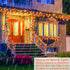 5 Pack Fall Decor Fall Garland with Lights Fall Decorations for Home, Total 50 Ft 100 LED Enlarged Maples Leaves Waterproof Battery Operated Autum...