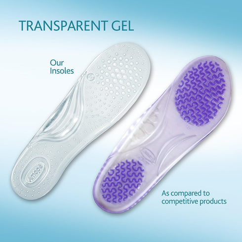 Amope GelActiv Extreme Heels Insoles for Women, 1 pair, Size 5-10...