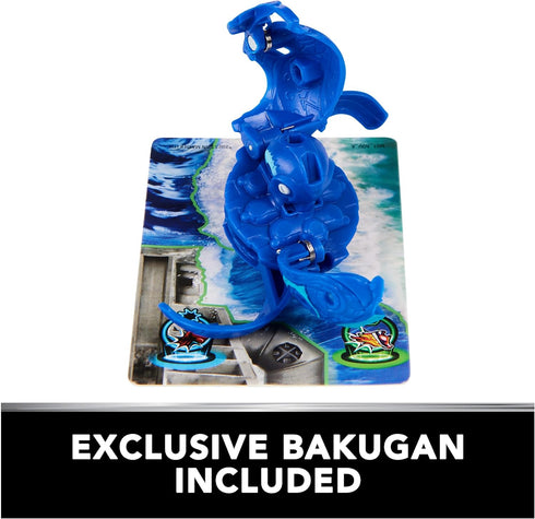 Bakugan Training Set with Octogan, Aquatic Clan Themed, Customizable Action Figure, Trading Cards, and Playset, Kids Toys for Boys and Girls 6 and...