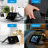 Wireless Charger Stand, 3 in 1 Foldable Fast Charging Station for Apple Multiple Devices, Compatible with iPhone 15/14/13/Pro Max/Pro/Plus/Mini, f...