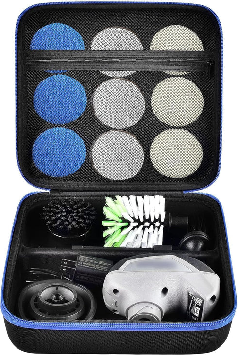 Case for Dremel Versa Power Scrubber Kit Cleaning Tool PC10-07/ PC360-5 Grout Brush, Bathroom Shower Scrub Kitchen & Bathtub Cleaner Holder for Mo...