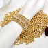 50pcs 14K Gold Beads,Seamless Gold Round Beads,Brass Loose Beads,Spacer Beads That Do Not Fade Easily,Gold Beads for Bracelet Necklace Making (8MM...