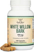 White Willow Bark Capsules 800mg per Serving, 120 Count (Willow Bark Extract Std. to 15% Salicin for Joint and Muscle Relief), Vegan Safe, Non-GMO...