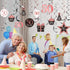 Blulu 50th Birthday Decorations for Women,Rose Gold Happy 50th Birthday Decorations Hanging Swirls Ceiling Decor Shiny Foil Swirls for Party Suppl...