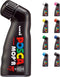 Uni POSCA Paint PCM-22 MOP'R Marker Black with XXL (3-19mm) Round Tip, Versatile for Multiple Surfaces, ACMI-Certified Non-Toxic Formula Ensuring ...