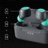 VINYL by Skullcandy True Wireless Bluetooth Earbuds Grey/Teal (V2VYW-N299)...