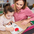 Double Sided Whiteboard 9”x12” Story Lined Dry Erase Board for Kids Writing Board Age 3-5 Practice Drawing Small White Board Teacher Elementary Gr...