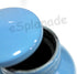 Esplanade Metal Mini Cremation Urn Keepsake Memorial Jar Pot Container |Small Urn for Funeral Ashes Burial | White Pigeon Printed Keepsake | Blue ...