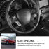 Carbon Fiber Steering Wheel Panel Compitable with Ford F150 2015-2020 Interior Accessories (ABS,1PC)...