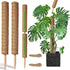 Moss Pole -2 Pack 17 Inch Monstera Plant Support for Climbing Plants Accessories Indoor -Stackable Moss Poles Plant Support Stakes -Coir Plant Pol...