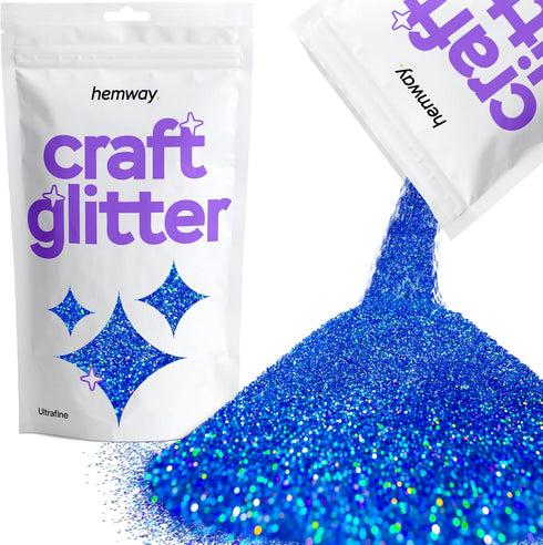 Hemway Craft Glitter 100g / 3.5oz Glitter Flakes for Arts Crafts Tumblers Resin Epoxy Scrapbook Glass Schools Paper Halloween Decorations - Ultraf...